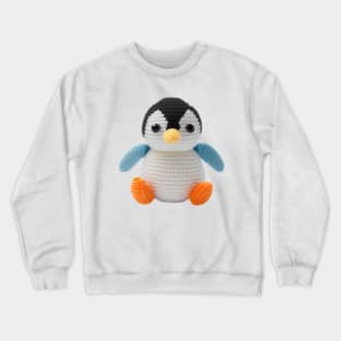 Penguin Crochet Baby Toy Crewneck Sweatshirt